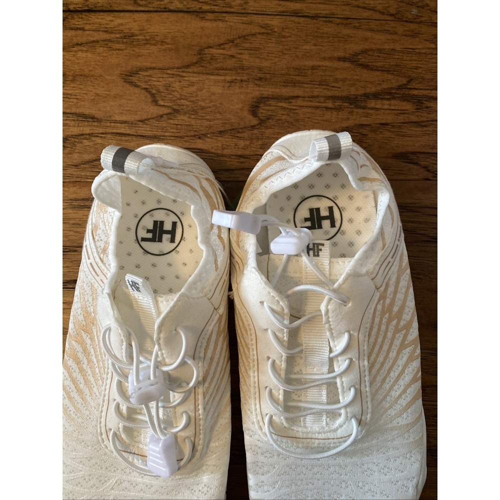 HF Athletic Shoe Sz EU 36 Barefoot White Slip On New - Picture 4 of 6